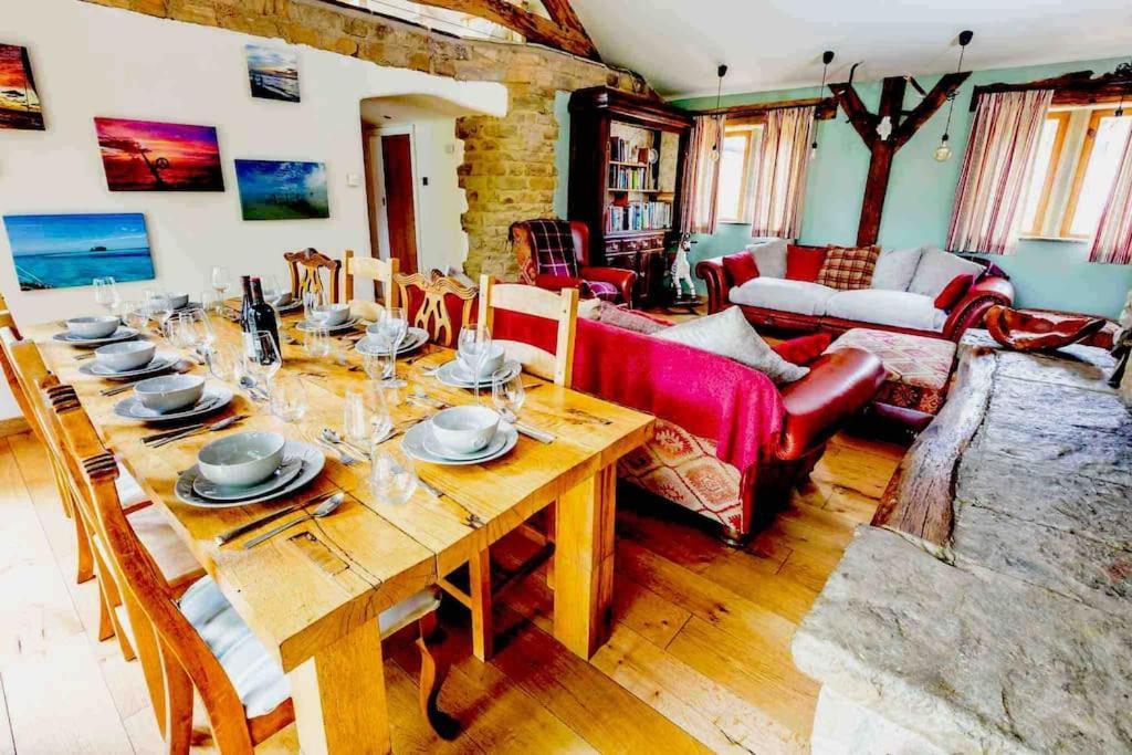 Four Bed Barn Conversion Junction 37 38 M1 Barnsley Eksteriør billede